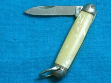 VINTAGE USA FOLDING POCKET WATCH FOB PEN JACK KNIVES OLD