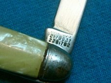 VINTAGE USA FOLDING POCKET WATCH FOB PEN JACK KNIVES OLD