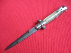 Vintage Rare Stamp 1950's Italian Picklock Stiletto E. MILTENBERG INC. Switchblade Knife