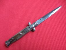 Vintage Rare Stamp 1950's Italian Picklock Stiletto E. MILTENBERG INC. Switchblade Knife