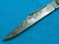 VINTAGE FANCY HANDLE HAMMER BRAND USA FOLDING POCKET TOOTHPICK TICKLER FISH KNIFE KNIVES OLD