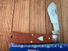 Great Eastern Cutlery Tidioute Cotton Sampler 74 Natural Textured Micarta 2023
