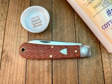Great Eastern Cutlery Tidioute Cotton Sampler 74 Natural Textured Micarta 2023