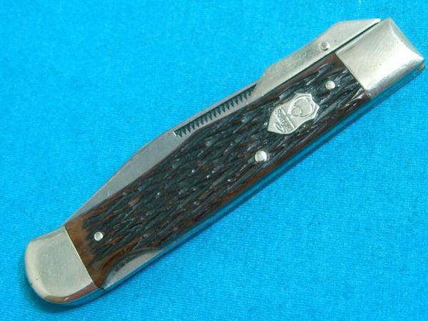 JIGGED BONE HANDLE BUCK CREEK 89 SOLINGEN GERMANY SWING GUARD LOCKBACK FOLDING POCKET KNIFE KNIVES JIGGED BONE HANDLE BUCK CREEK 89 SOLINGEN GERMANY SWING GUARD LOCKBACK FOLDING POCKET KNIFE KNIVES
