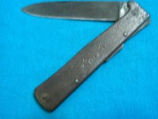 ANTIQUE VINTAGE MERCATOR K55K SOLINGEN GERMANY LOCKBACK FOLDING POCKET KNIFE KNIVES OLD