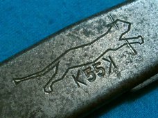 ANTIQUE VINTAGE MERCATOR K55K SOLINGEN GERMANY LOCKBACK FOLDING POCKET KNIFE KNIVES OLD