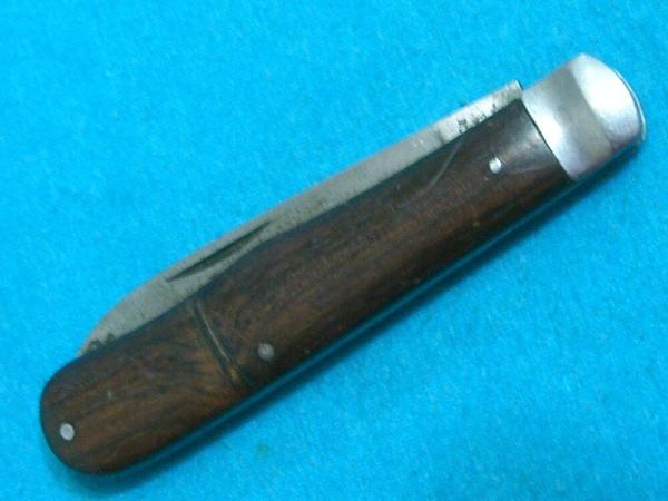 VINTAGE LUTTERS & CIE 1147 SOLINGEN GERMAN BAREHEAD FOLDER FOLDING JACK POCKET KNIFE KNIVES OLD