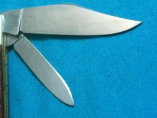 VINTAGE 1996 BULLDOG BD260 BONE FOLDING POCKET SLEEVEBOARD TEARDROP JUMBO JACK KNIFE KNIVES OLD