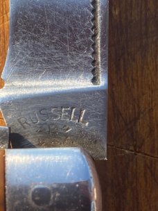 John Russell Green River Works Swelled End Two Blade Jack