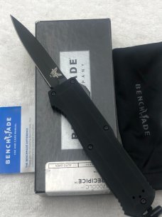 Benchmade 4700DLC Precipice Double Action OTF Automatic Knife New In Box Discontinued