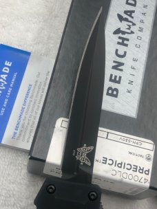 Benchmade 4700DLC Precipice Double Action OTF Automatic Knife New In Box Discontinued