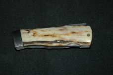 Benchmark AG Russell Rolex Sliding Type Knife with Leather Case