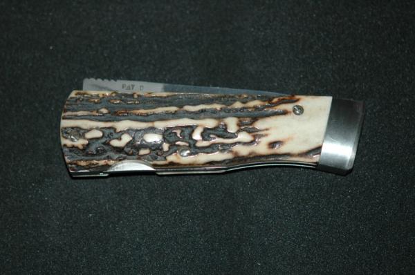 Benchmark AG Russell Rolex Sliding Type Knife with Leather Case