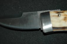 Benchmark AG Russell Rolex Sliding Type Knife with Leather Case