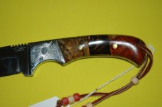 Paul Neal Custom Knife with Original Sheath