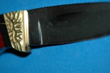 Brian Yellowhorse Exotic Stone Fixed Blade - Schrade#2 - 06/10
