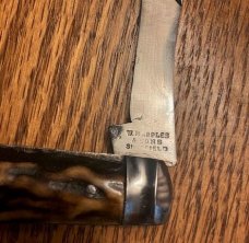 RARE TIMBER SCRIPE 100 YEAR OLD SHEFFIELD