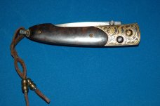 William and Henry Knife New in Box A.G. Russell