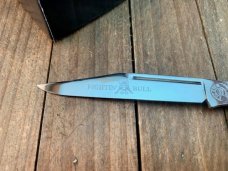 Wendell Carson Fighting Bull Doctor’s Knife Black Lip Pearl 2006 Drop Dead Gorgeous!