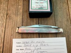 Wendell Carson Fighting Bull Doctor’s Knife Black Lip Pearl 2006 Drop Dead Gorgeous!