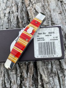 CASE BROS ** CANDY STRIPE SYNTHETIC 052 PATTERN CONGRESS