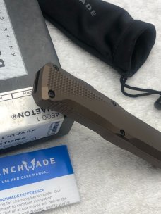 Benchmade 4600-1Phaeton Double Action Out The Front Automatic Knife New In Box Discontinued