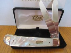 Case XX 1997 Mother Of Pearl Trapper XX on Blade Pattern # 8254 SS