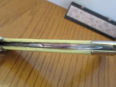 Case XX 1940 to 1964 Yellow Delrin Handle Marlin Spike Riggers Knife Pattern #3246R