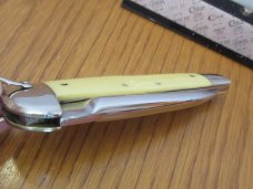 Case XX 1940 to 1964 Yellow Delrin Handle Marlin Spike Riggers Knife Pattern #3246R