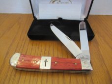 Case XX 2012 Old Red Bone Handle Trapper Pattern # 6254 SS