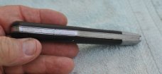 New York Knife Co. Walden Early Coke Bottle Ebony 5 1/4" Closed Tight Loud 1/2 Stop Civil War?