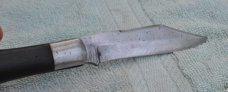 New York Knife Co. Walden Early Coke Bottle Ebony 5 1/4" Closed Tight Loud 1/2 Stop Civil War?