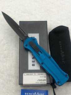 Benchmade 3300BK-2001 Infidel Limited Edition Prototype June 2020 Double Action Out The Front Auto