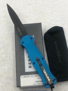 Benchmade 3300BK-2001 Infidel Limited Edition Prototype June 2020 Double Action Out The Front Auto