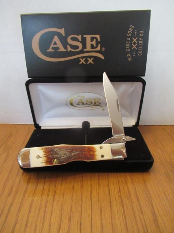 Case XX 2006 Mammoth Ivory Cheetah Cub Pattern # I11 1/2 SS Case XX 2006 Mammoth Ivory Cheetah Cub Pattern # I11 1/2 SS