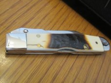 Case XX 2006 Mammoth Ivory Cheetah Cub Pattern # I11 1/2 SS