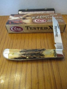 Case XX 2011 Stag Rancher CV Mini Trapper Pattern # 5107W CV