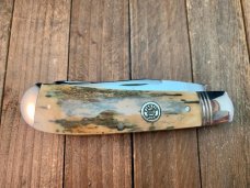 Wendell Carson Fighting Bull Swayback Trapper Mammoth Bark Ivory, Drop Dead Gorgeous!