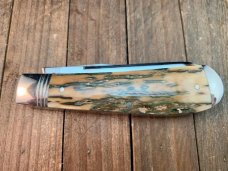 Wendell Carson Fighting Bull Swayback Trapper Mammoth Bark Ivory, Drop Dead Gorgeous!
