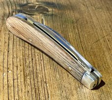 A Wright & Son, "Ettrick" Swayback with Whisky barrel Oak scales