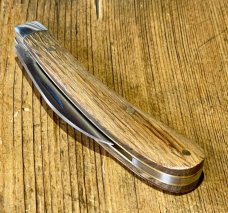 A Wright & Son, "Ettrick" Swayback with Whisky barrel Oak scales