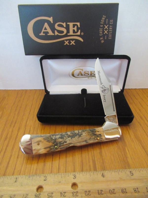 Case XX 2005 Mammoth Bark Ivory CopperLock Pattern # I1549L SS Case XX 2005 Mammoth Bark Ivory CopperLock Pattern # I1549L SS