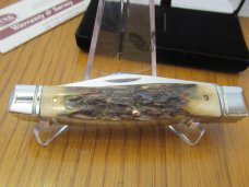 Case XX 2007 Mammoth Bark Ivory Large Stockman Pattern # I375 SS