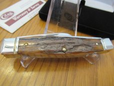 Case XX 2007 Mammoth Bark Ivory Large Stockman Pattern # I375 SS