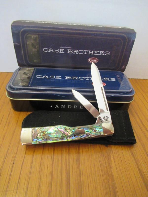Case Brothers 2003 Paula Pearl Small Gunstock Pattern # 8215 SS Case Brothers 2003 Paula Pearl Small Gunstock Pattern # 8215 SS
