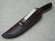 *Custom* W.C. (William - Bill) Johnson Brown Micarta Baby Boot Knife