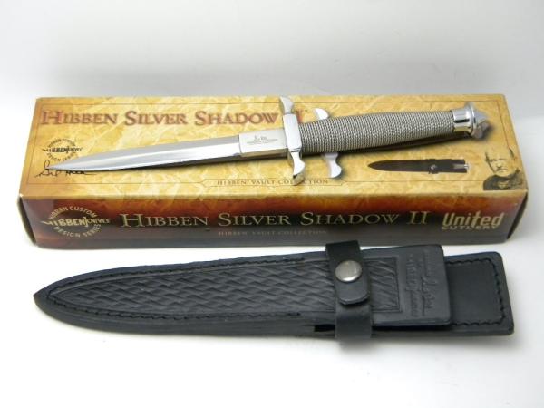 United Cutlery Gil Hibben GH751 Silver Shadow II Fixed Blade Sheath Knife in Box