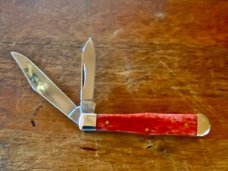 Case xx  Smooth Old Red Bone Swell Center Jack Stainless 11325 PocketKnife NIB