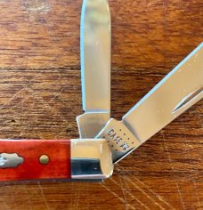 Case xx  Smooth Old Red Bone Swell Center Jack Stainless 11325 PocketKnife NIB