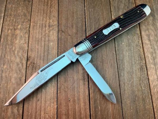 Queen City Cutlery Classics English Jack Antique Green Winterbottom Bone Queen City Cutlery Classics English Jack Antique Green Winterbottom Bone